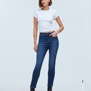 Madewell Petite Stovepipe Jeans